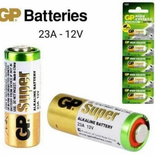"New" Battery Alkaline GP Ultra A23 / 23A Baterai High Voltage