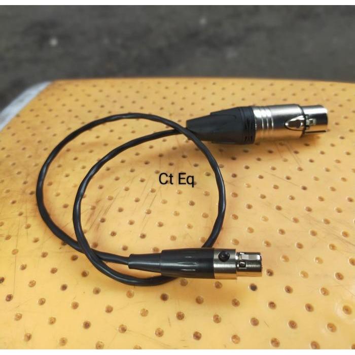 Mini Xlr Female To Xlr Female Lidge Ta3F To Xlr Female To Female Terpercaya