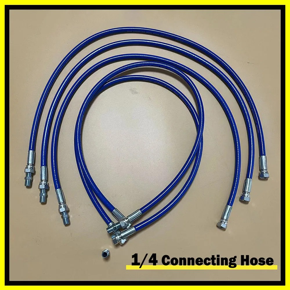 TERBARU 1/4 Connecting Hose Spray Hose Airless Hose 5800PSI High Pressure Pipe Airless Sprayer Paint