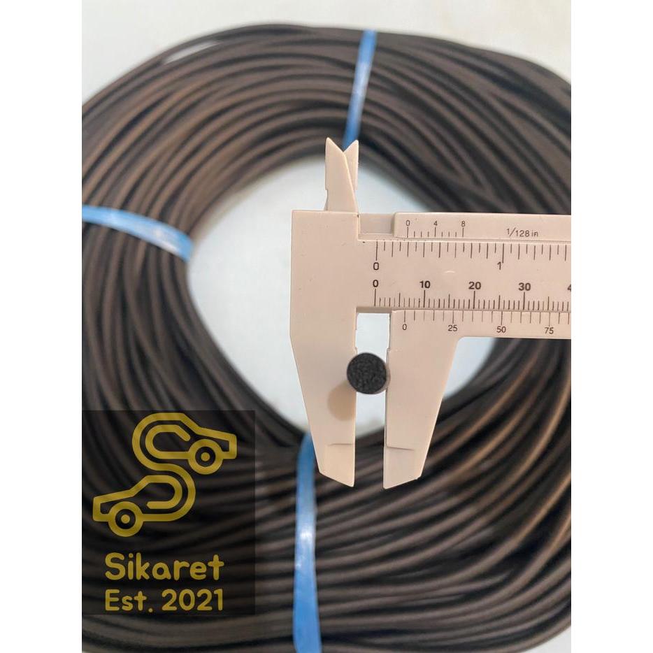Promoo Peredam Karet Pintu Mobil Bulat 6Mm - Karet Pintu Mobil O Per Meter
