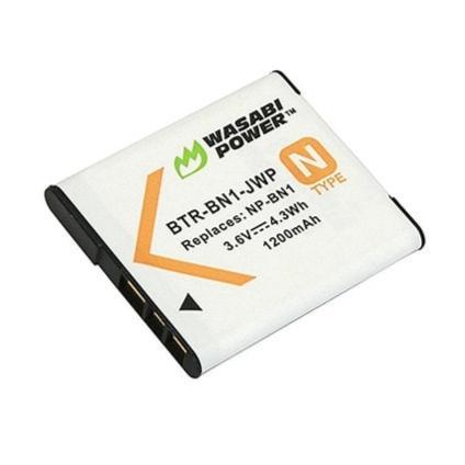 Jekal - Wasabi Power Battery For Sony Np-Bn1 Np-Bn Npbn Npbn1 Baterai Dsc Qx10 Qx30 Qx100 T99 T110