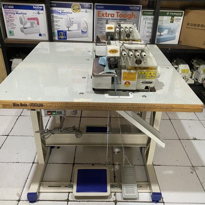 Mesin obras Benang 4 Bekas/seken/second  SIRUBA , komplit set