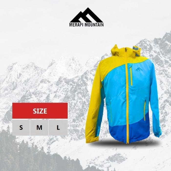 Jaket waterproof breathable. Merapi Mountain Cornice Women Jacket. Jaket anti air. Jaket pendaki.