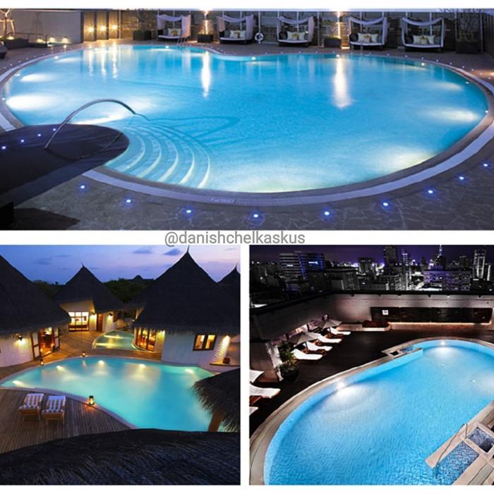 18 WATT UNDERWATER LED LIGHT LAMPU KOLAM RENANG SWIMMING POOL