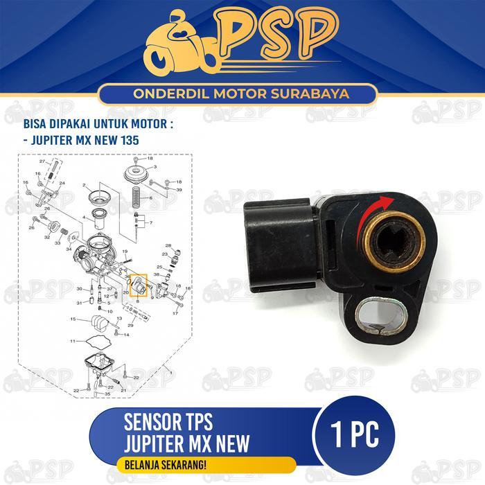 SALE Sensor TPS Jupiter MX New - Indikator Setelan TVS Throttle Iner Gas Yamaha Jupiter MX New 135