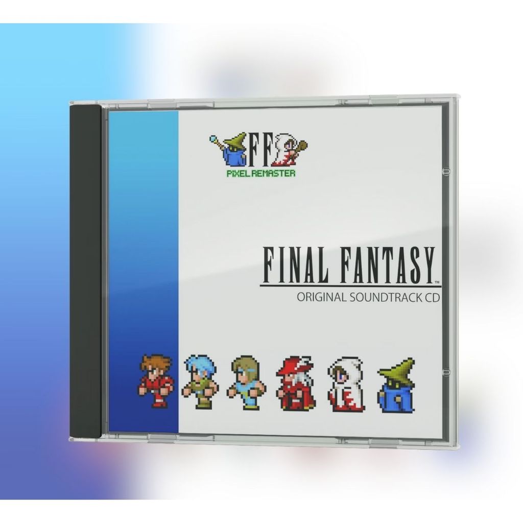 [PO] FINAL FANTASY I Pixel Remaster Original Soundtrack CD dengan Mega Jacket POTJ [WAJIB TANYAKAN S