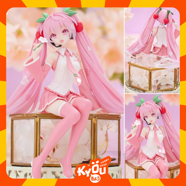 Noodle Stopper Figure Hatsune Miku - Sakura, 2024 (15cm)