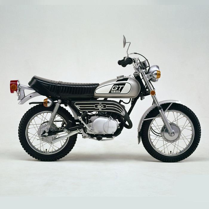 Sticker Decal Yamaha Gt80 Gt 80 Minitrail Hatesix