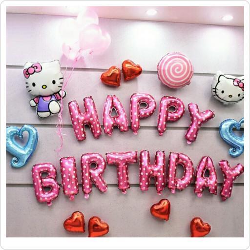 Thebest- Balon huruf / balon foil huruf / balon nama / balon huruf murah