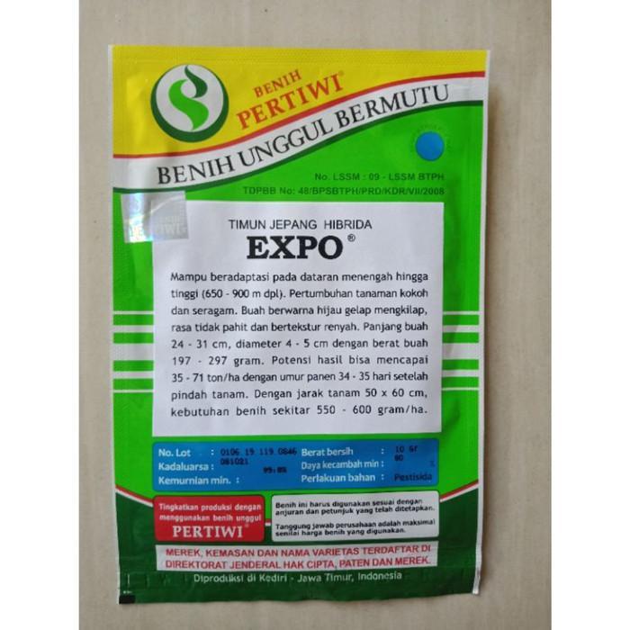 Thebest- 10g Benih Timun Jepang Expo Bibit Timun Jepang Hibrida Benih Pertiwi