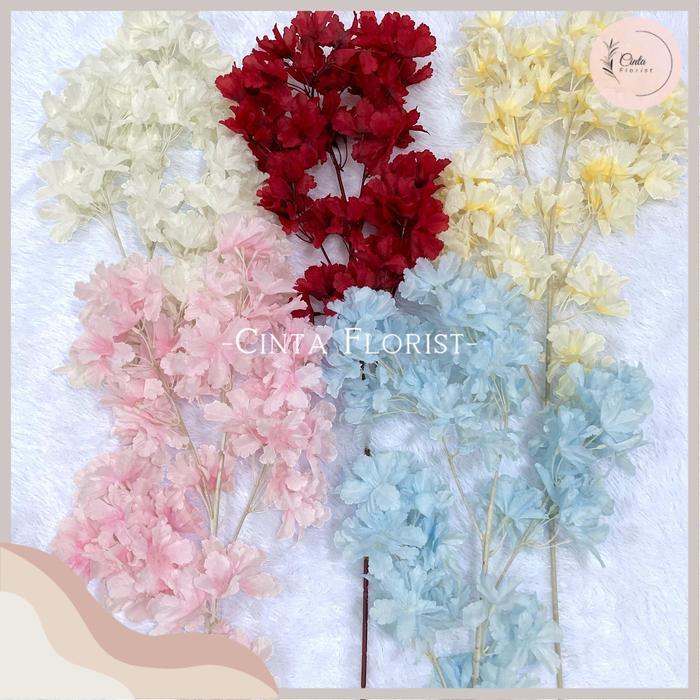 CHERRY BLOSSOM/BUNGA CHERRY BLOSSOM PREMIUM/CHERRY ARTIFICIAL DEKORASI (NK-116)