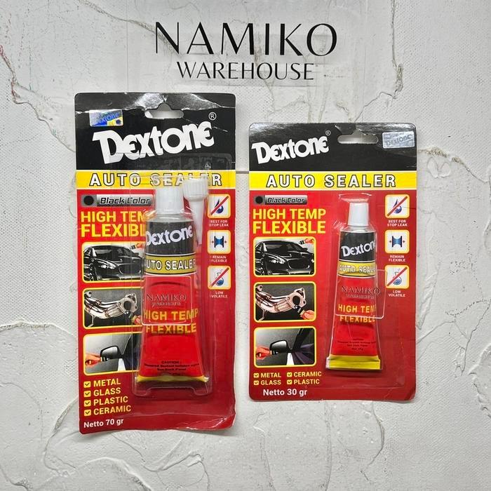 DEXTONE Lem Silikon Auto Sealer Sealant 30 70 gr