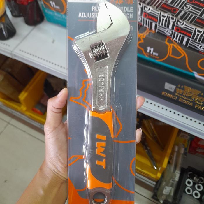 Kunci Inggris / Adjustable Wrench 10" IWT