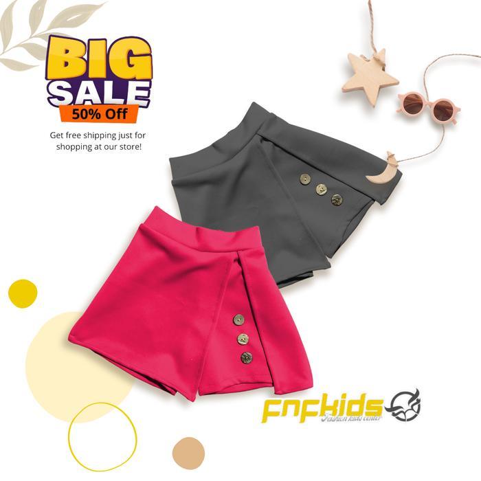 ROCEL TARTAN Rok Celana Anak Perempuan bahan Scuba Korea Fashion kids