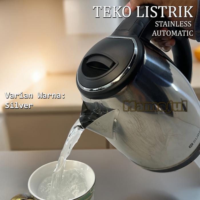 Teko Listrik 2 Liter Electric Kettle - Termos Pemanas Air Praktis