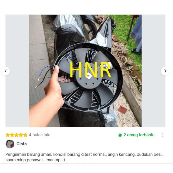 ExtraFan Extra Fan Kipas AC Mobil Rangka Besi Tiup Hisap FAN AC MOBIL