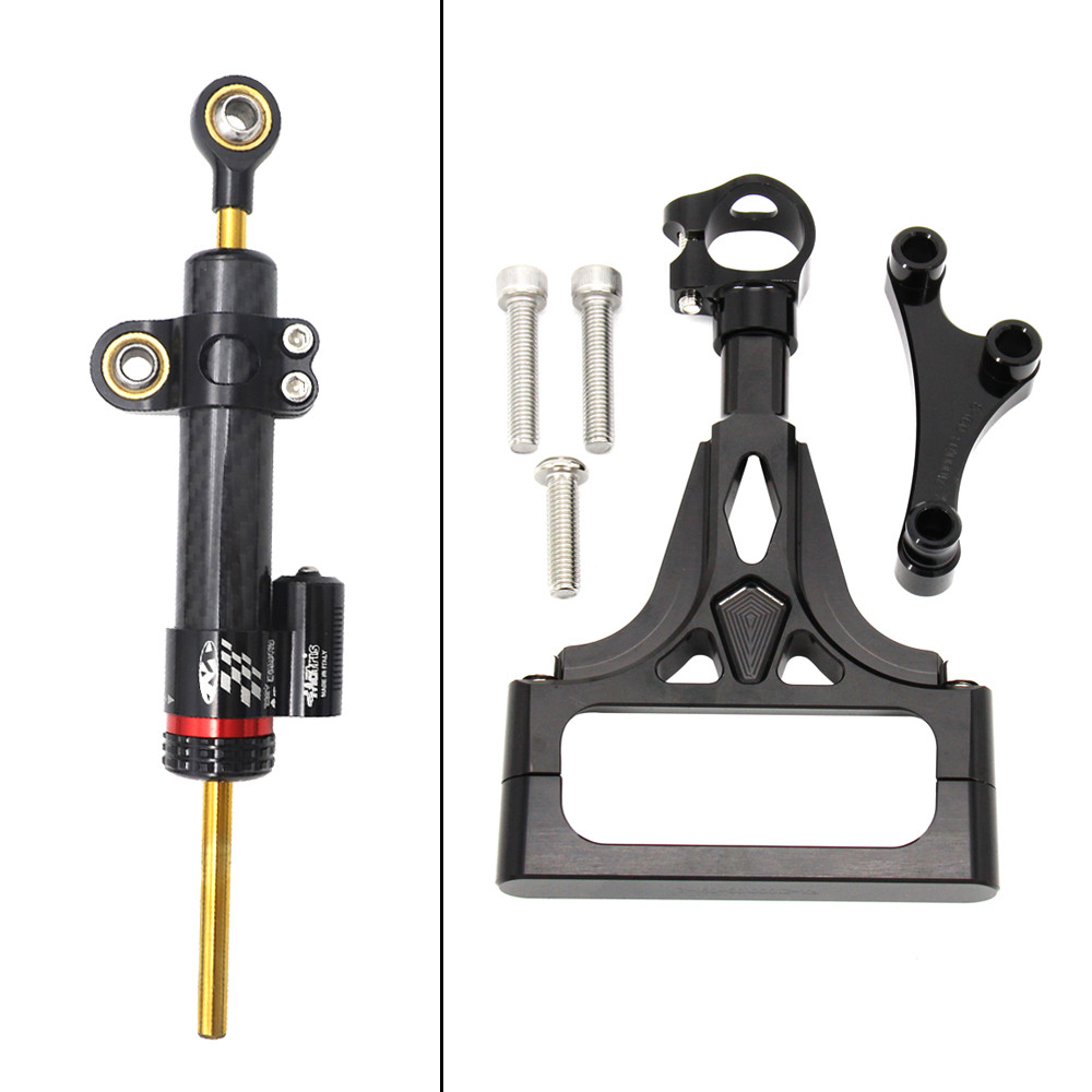 Motorcycle Steering Damper Stabilizer Holder Bracket Mounting For Kawasaki Z1000 Z 1000 Z750 Z 750