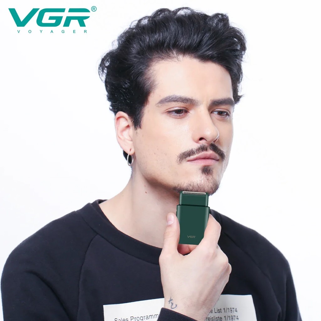 Original VGR Shaver Professional Electric Shaver Mini Beard Trimmer Shaver Shaver Electric Shaver