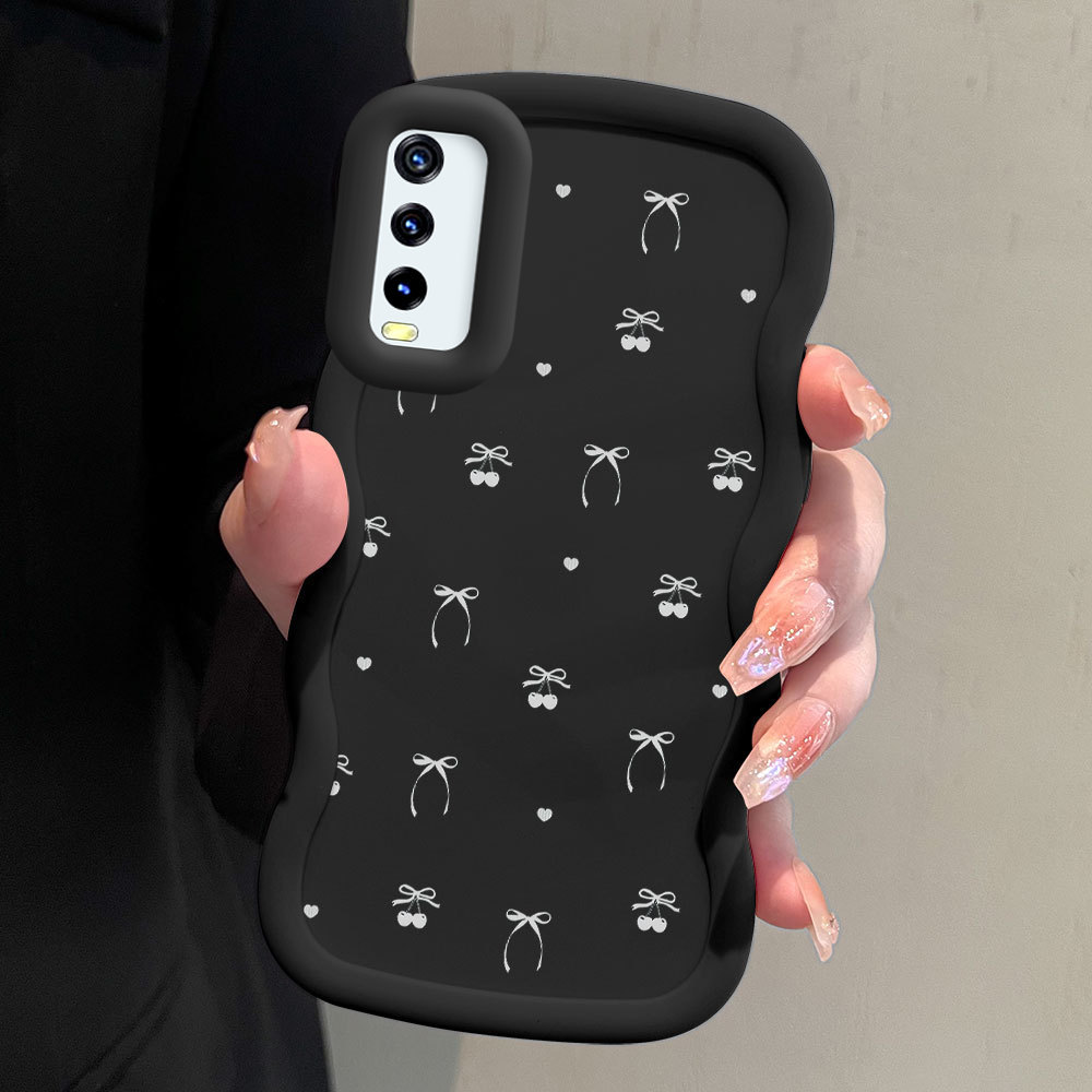 Casing Hp Untuk VIVO Y20i Y20S Y12S Y20 Y12A G 2021 Case Softcase Kesing Soft Cassing Mode Kupu Bung