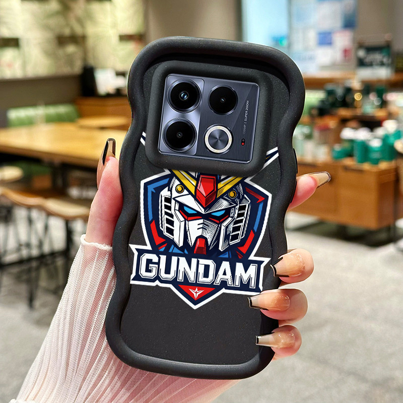 Casing Untuk Infinix Note 40 Note 40 Pro 5G Note 40 Pro+ 5G Case Casing pola Helm kartun Kasing HP C
