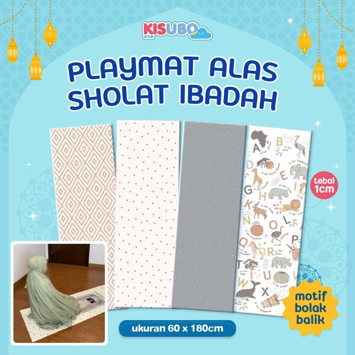 Kisubo Playmat Alas Sholat Ibadah Sajadah