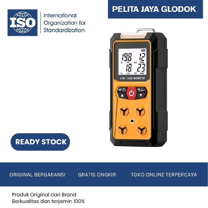 Gas Detector Sndway SW-7500A CO H2S O2 EX 4in1 Combustible LEL Sensor SW7500A Detektor Monitor