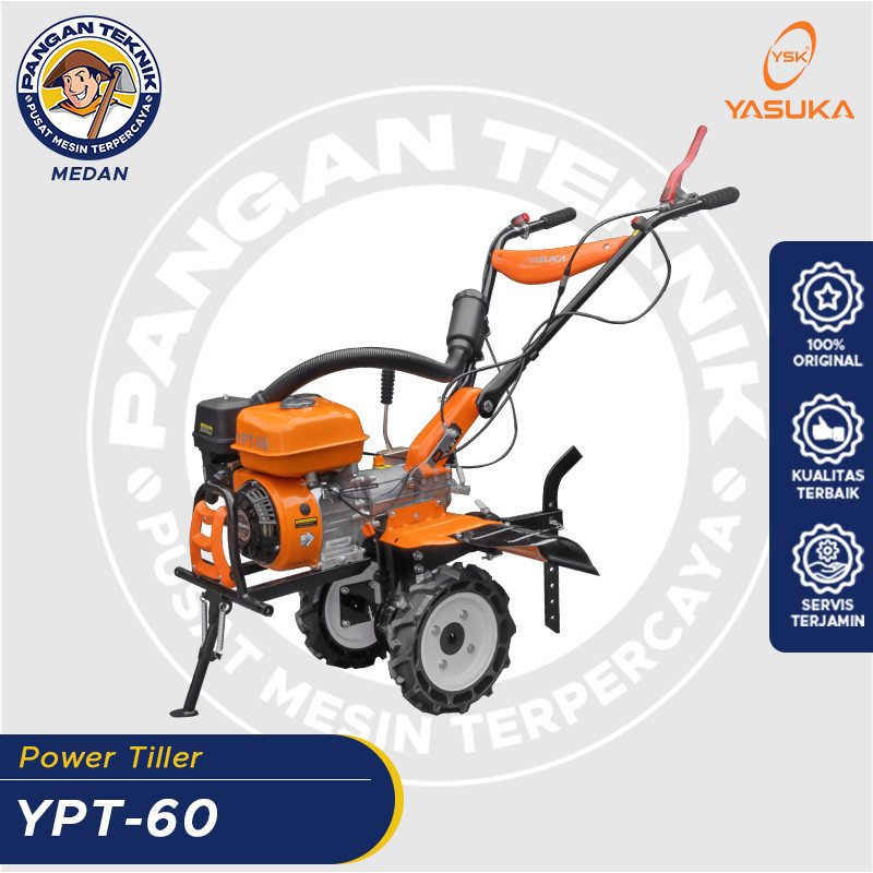 MESIN CULTIVATOR YASUKA YPT-60 | MESIN BAJAK LAHAN BASAH & KERING | TRAKTOR MINI