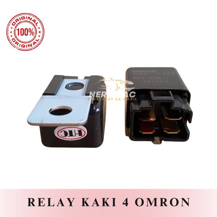 Relay Reley Kaki 4 Omron Asli Terbaik
