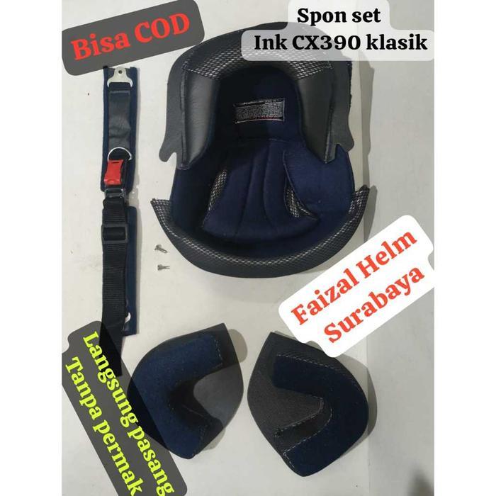 Busa/ Spons Komplit Ink Cx390 Ink Batman Ink Classic Helm Motorcycle