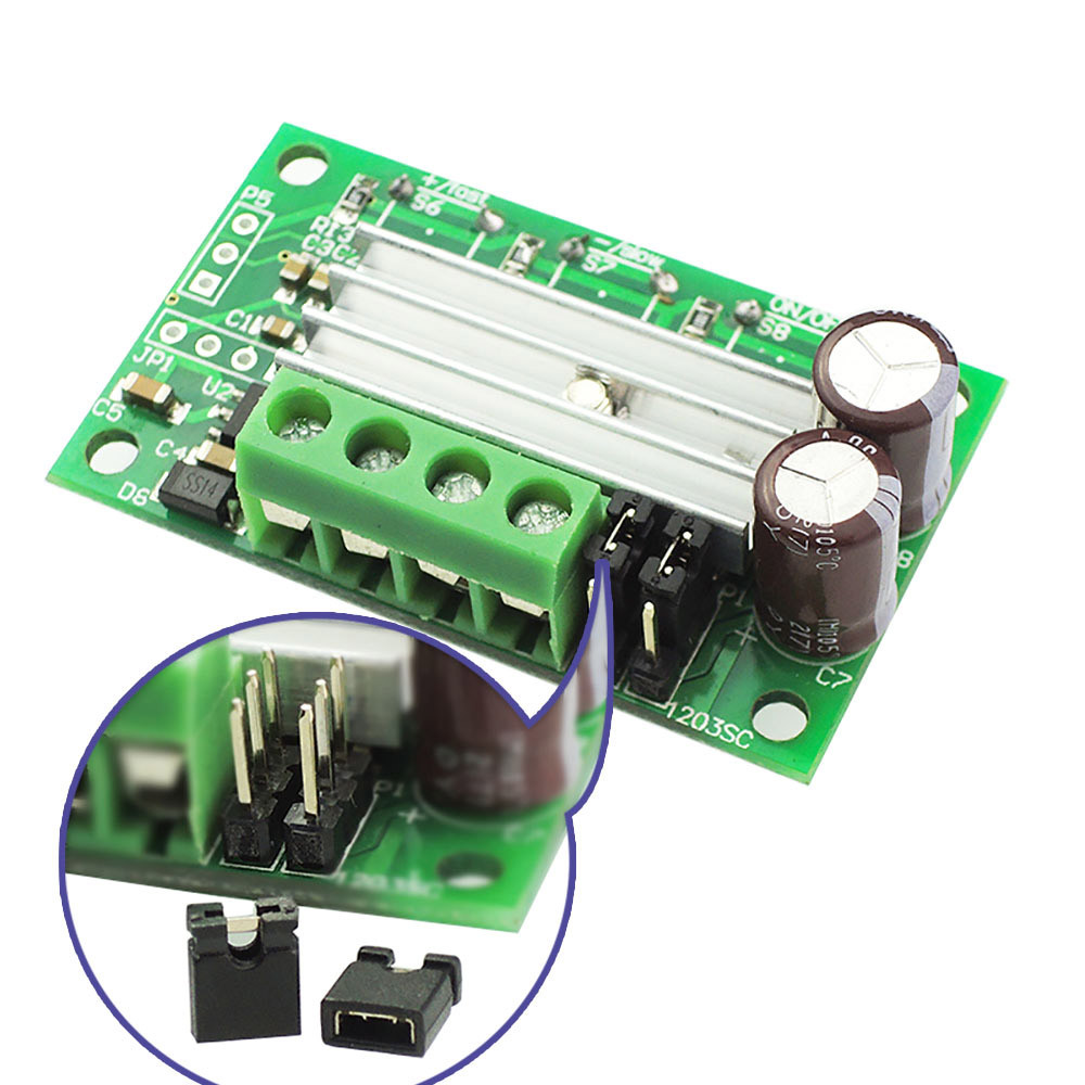 Baru DC6~28V PWM Motor Speed Controller w/ touch switch Pulse WidthModulator motor control Regulator