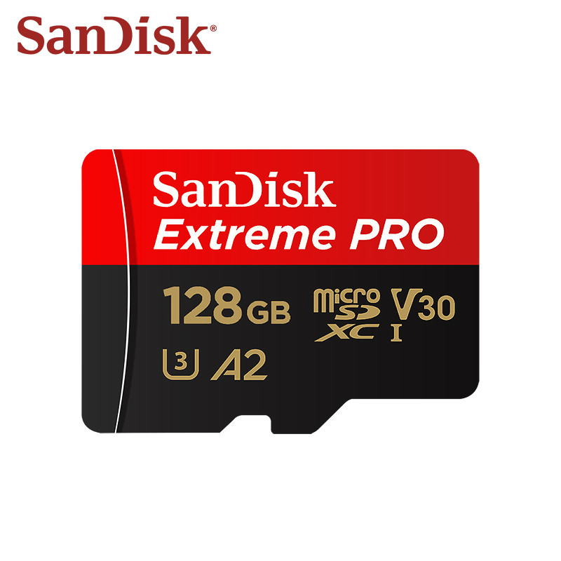 Original Sandisk Extreme PRO Card 32GB 64GB 128GB 256GB High Speed 512GB 1TB V30 Micro SD Card Class