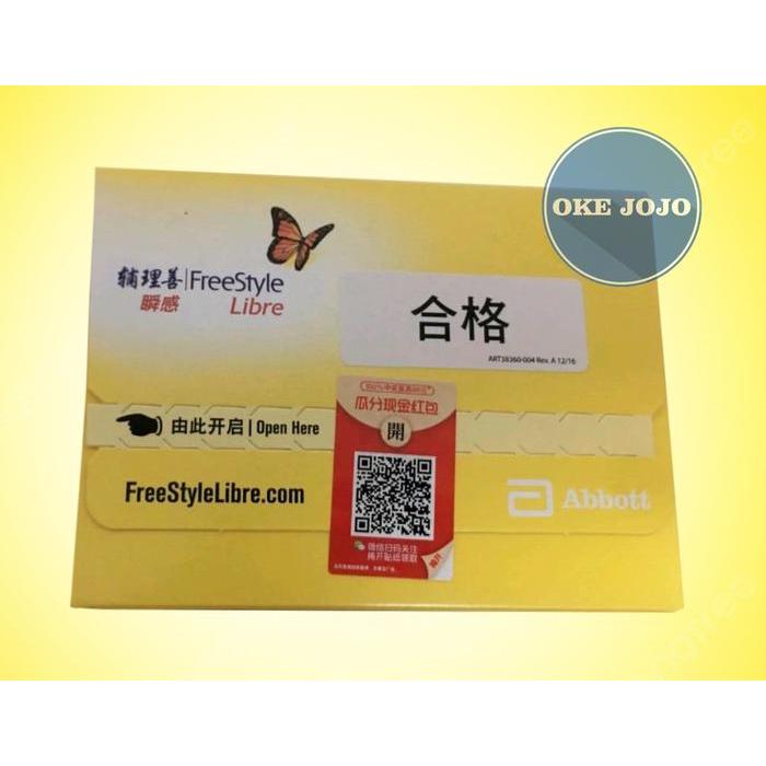 FREESTYLE LIBRE SENSOR JAMINAN 1000% ORI DARI ABBOTT
