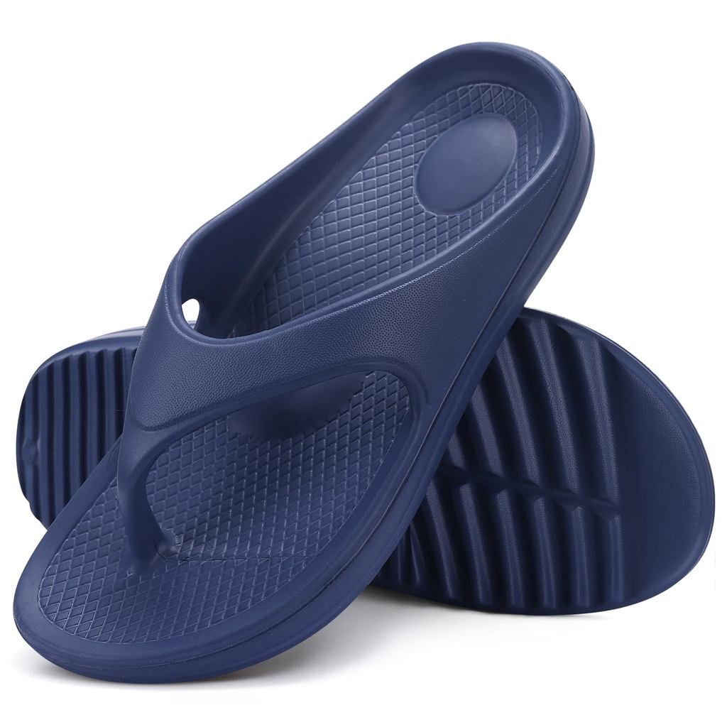 Shevalues Men'S Orthopedic Sandals Fashion Couples Beach Flip Flop Summer Outdoor Soft Sandals With