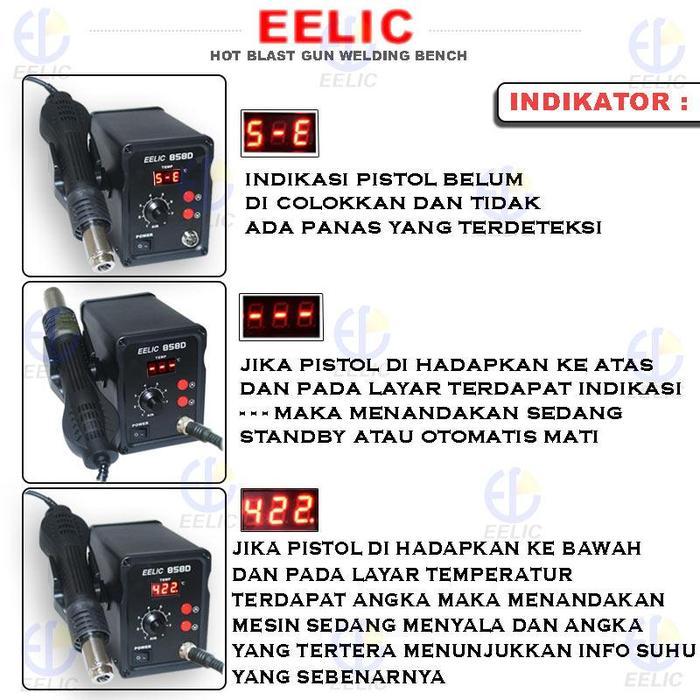 EELIC SOR-UAP858D SOLDER UAP / BLOWER 858D