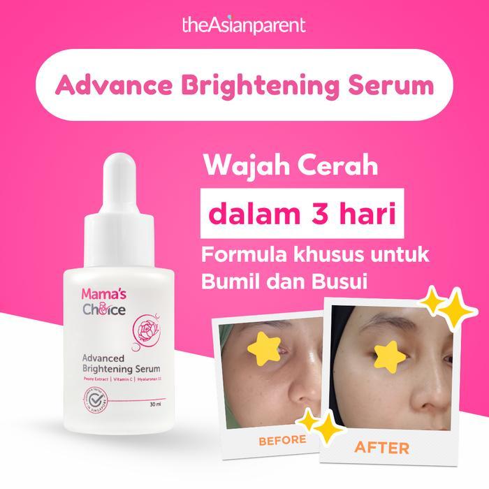 Mama's Choice Advanced Brightening Face Serum - Serum Wajah Ibu Hamil (Skincare Ibu Hamil Aman untuk