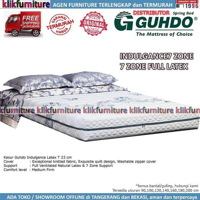 INDULGANCE Full Latex (kasur 120x200cm) GUHDO Springbed