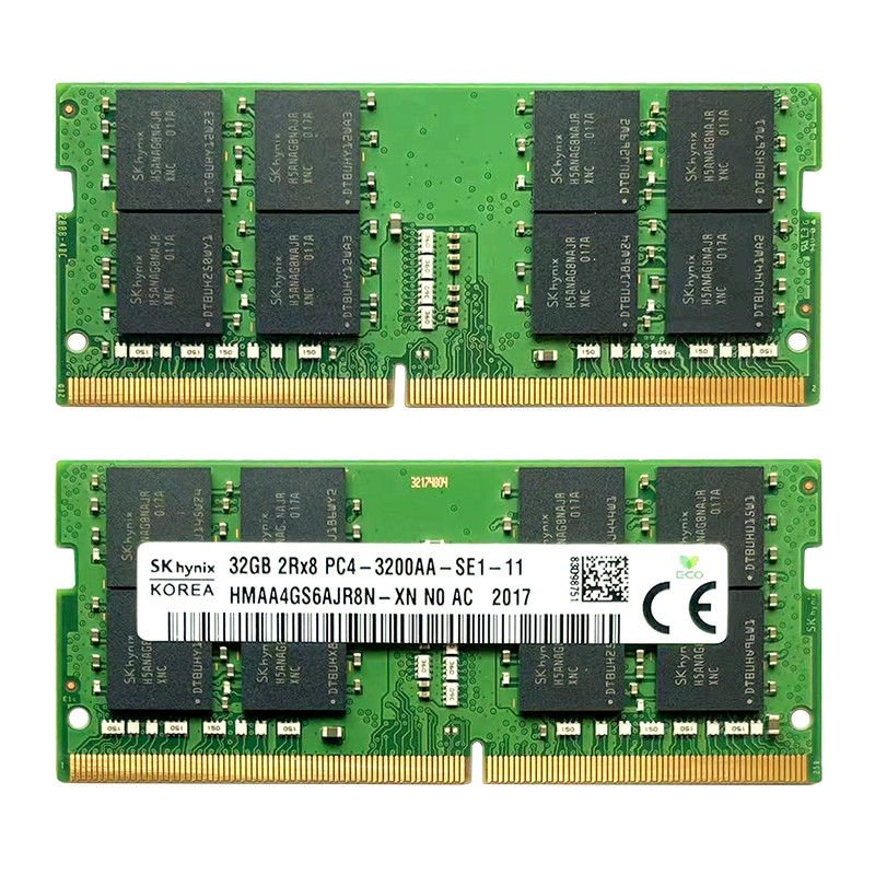 SK hynix Laptop memory 4GB 8GB 16GB 32GB PC4 1RX8 1RX16 2RX8 2133P 2400T 2666V 3200AA DDR4 SODIMM