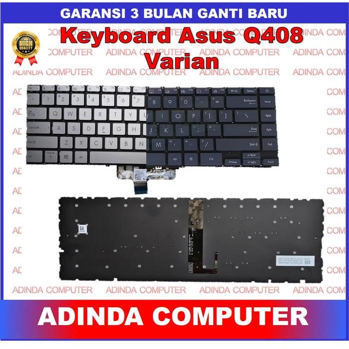 Terlaris Best Quality 100% Original Keyboard Asus Zenbook 14 Q408 Q408U Q408Ug Q407 Q407I Q407Iq