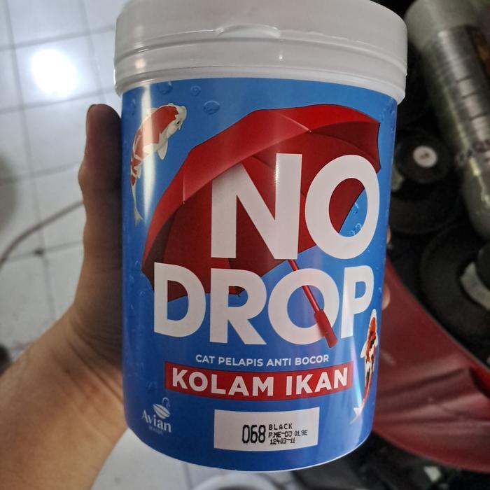 Cat Avian Nodrop Kolam Ikan 1Kg Biru Dan Hitam