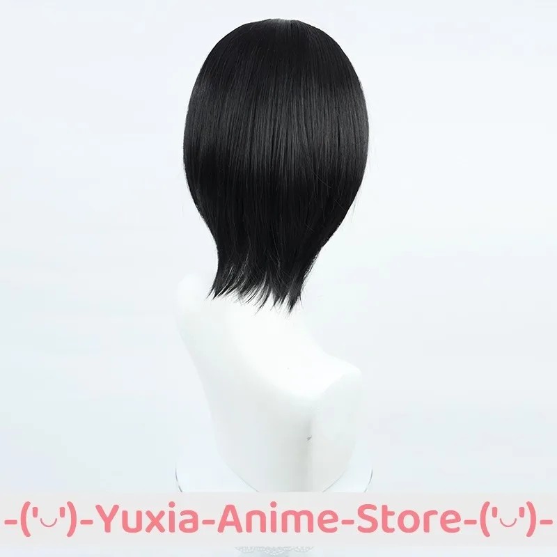 HAIKYUU KAGEYAMA TOBIO COSPLAY WIG AND CAP ANIME ROLEPLAY BLACK WIGS PARTY COSTUME PROP SYNTHETIC
