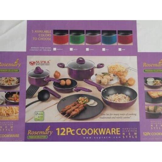 Panci Set Supra Rosemary 12 Pcs