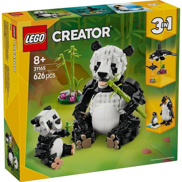 LEGO Creator 31165 Wild Animals: Panda Family (626 Pieces), Building Block, Toys, Bricks