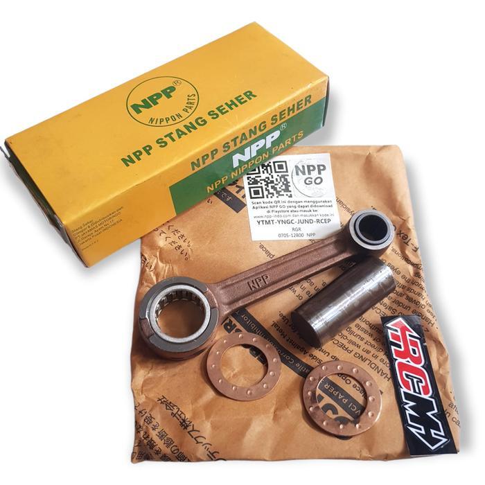 0705-12B00 Stang Setang Seher Seker Piston Connecting Rod Conrod Kit Suzuki Rgr Ori Original Npp