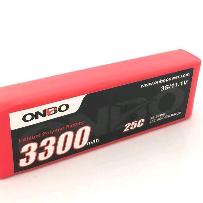 Lipo 3s 11.1v 3300mah 25-50c Onbo Power - Kapasitas Tinggi, Ringan, dan Tahan Lama - Remote, Toy,