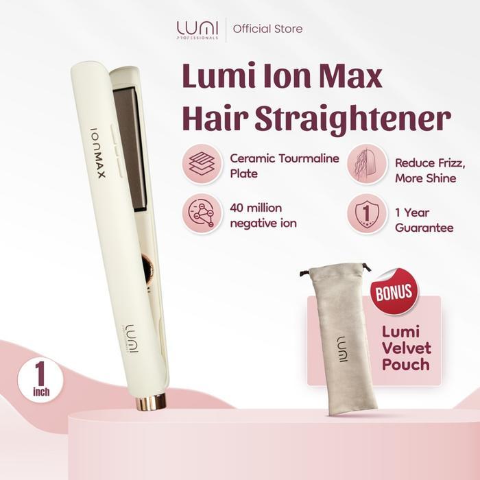 Lumi Ionmax Hair Straightener 1 Inch - Catokan Rambut