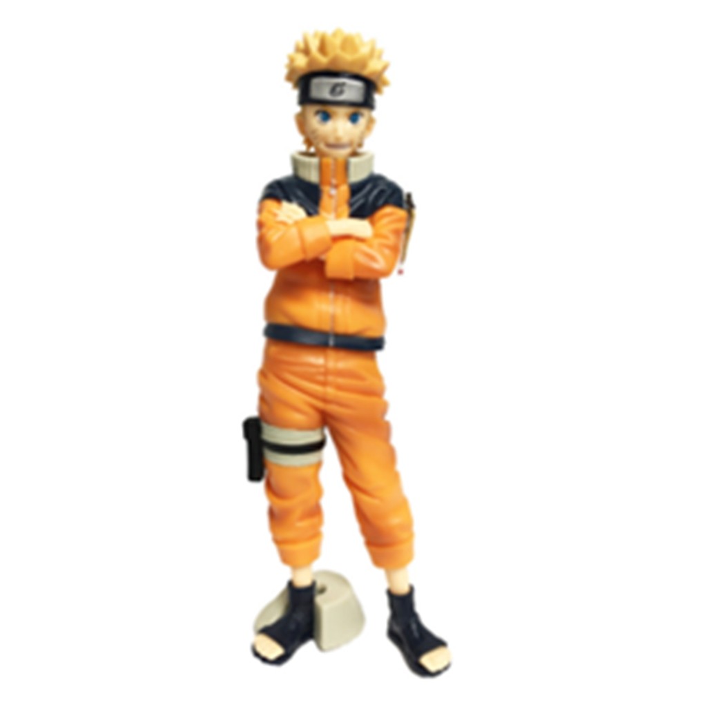 25CM Anime Naruto Shippuuden Uzumaki Naruto Figure Grandista Shinobi Relations Nero Interchangeable