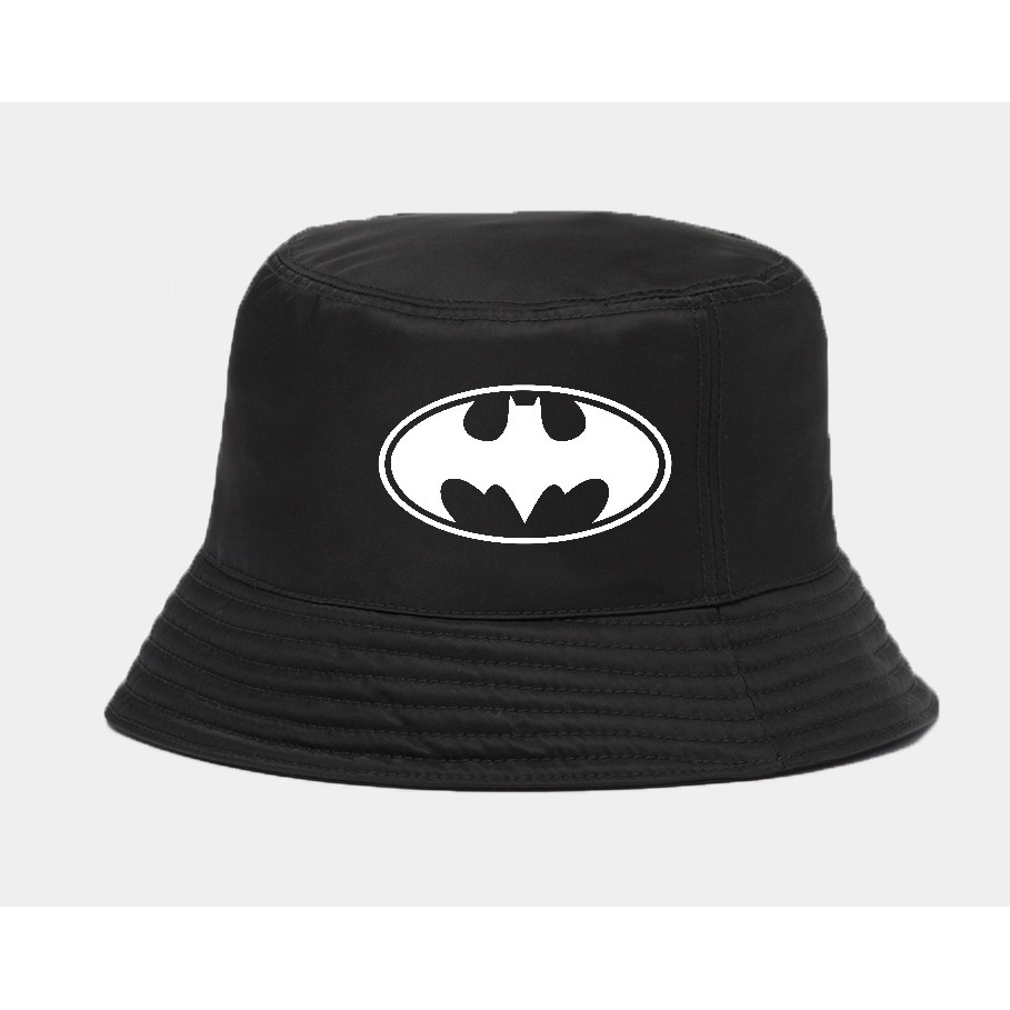Topi bucket Batman 5 logo