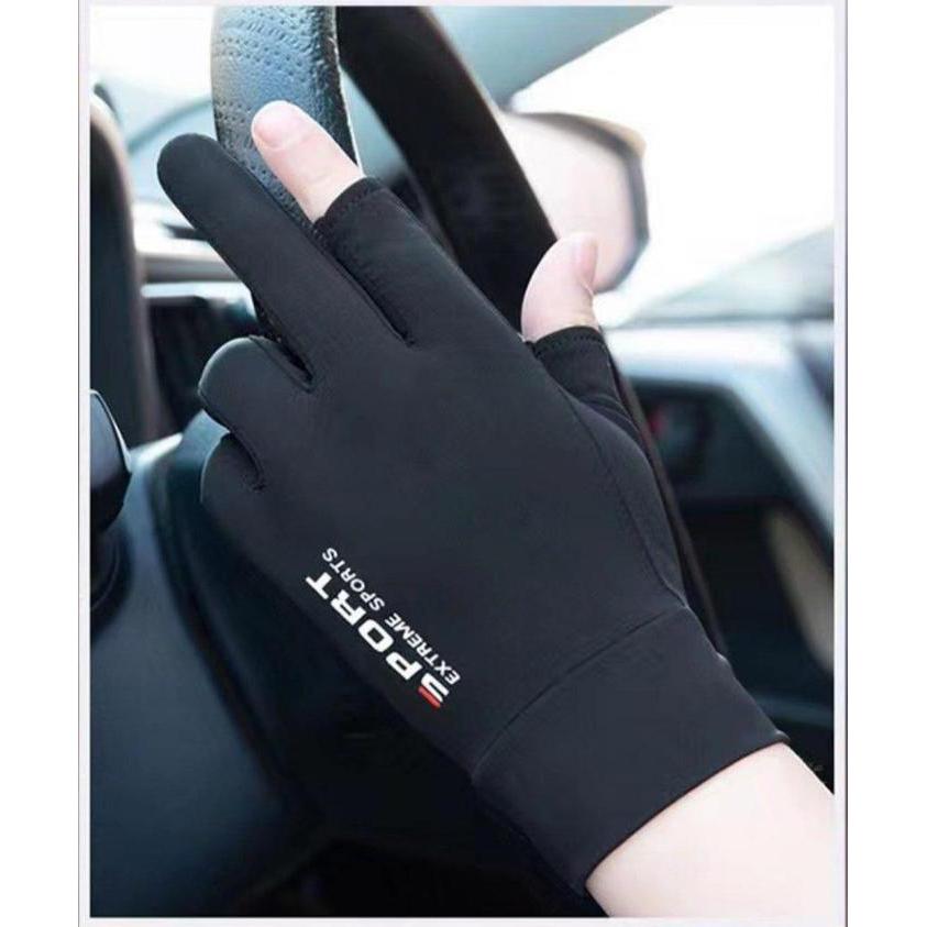 FH Sarung Tangan Anti UV / Sarung Tangan Anti Uv/ Sepasang Sarung Tangan Motor Sepeda Pria Wanita