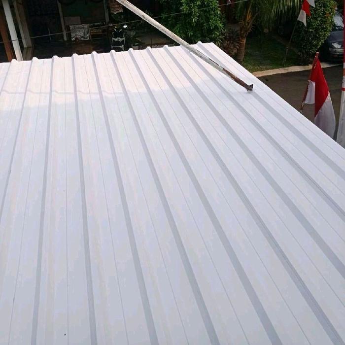 Atap uPVC RUFINGKU 430 - 15 mm - White Kualitas Premium