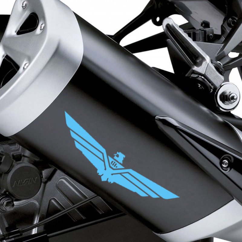 Motorcycle Bicycle Fuel Tank Fairing Sticker Wheel Helmet Rim Logo Decal For Honda Goldwing GL 1800 